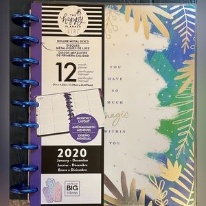 The Happy Planner Girl 2020 Stargazer Classic Planner Blue Cover